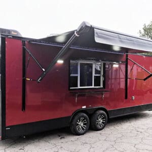 2025 Southern Dimensions 24- Concession Trailer- Gas – Fire Suppression-Hood-Refrigeration (SDG-215)